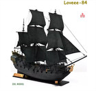 Zhl The Black Pearl Golden Version 2021 Wood Model Ship Kit 31 Inch 1 65 Scale