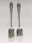 2 Pcs Tiffany Sterling Faneuil Salad  Forks No Mono