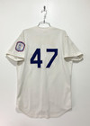 Larry White Los Angeles Dodgers 1984 Game Worn Used Home Jersey Mears Loa 26542