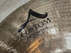 Repaired Zildjian A Custom 20    Medium Ride Cymbal Missing Chunk 2350g  rt8