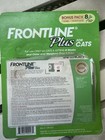 Frontline Plus For Cats Over 1 5lbs 8 Weeks 8 Doses Fleas   Ticks 2486