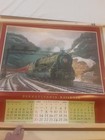 Vintage 1980 Pennsylvania Railroad Calendar Tribute To Grif Teller
