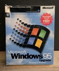 Vtg Microsoft Windows 95 Upgrade 3 5  Floppy Disk Original Box Retail Big Box