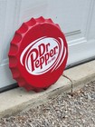 Beautiful  Dr Pepper Metal Bottle Cap Sign Mancave Bar Garage Decor 