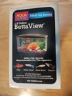 Betta Fish Tank Aqua Culture Betta View Half Gallon Fish Tank With Base New