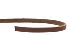 1 4  Brown Leather Flat Cord - 6mm Genuine Cowhide Leather Strap 25 50 Ft