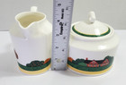 Christopher Stuart Optima Fine China Sugar Bowl Creamer Set Fariway Golf Hk204