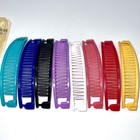 Goody 5  Clincher Comb Banana Combs 1987 Vtg Retro Mult-color 8 Pack Clips-nib