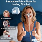 Large Fabric Cushion For Airfit N20   For Airtouch N20 - With Soft Breathable F