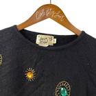 No So Ugly Christmas Sweater Vintage Glory B Gems Angora Lambswool Medium