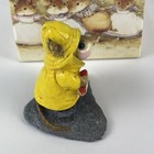 Wee Forest Folk M-41 Fisher Mouse - Early Vintage Piece On Slate