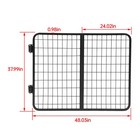 Straight 48  Heavy Duty Horse Stall Gate Stall Guards For Horses Thickness Frame