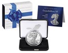 2026-p Proof  1 American Silver Eagle Congratulations Set Box  Ogp   Coa
