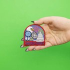 United States World Showcase Patch Travel Souvenir Vacation Embroidered Iron On