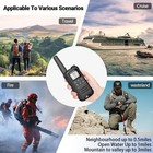 Long Range Walkie Talkie 4 Set 50 Mile Two Way Radio Charge Headset Waterproof