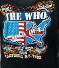 1982 The Who Farewell United States Tour Authentic Concert T-shirt Single Stitch