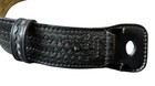 Safariland 872 Black Leather Basket Weave Duty Police Belt 32 80 No Buckle