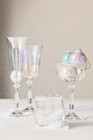 Anthropologie New York City Ballet Wine Glass In Clear Set Of 4 Glasses New