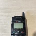 Samsung Sch-2000 Rare Cellular Phone Blk Sprint    untested   no Charger Buy As Is 