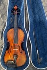 Late 1960-s To Early 1970-s Suzuki Ns-20 Violin 4 4 With Bow And Hard Case 60585
