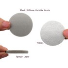 2 Inch   50mm   hook   Loop Sponge Sandpaper Wet And Dry Sanding Discs 300-3000 Grit