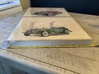 Set Of 2 Antique Car Needle Point Cross Stitch Wall Art Hanging Framed Mancave