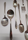 Vtg 1847 Rogers Bros Silverware  daffodil  24 Piece No Knives Or Serving Pieces