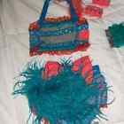 Girls 2 Piece  Dance twirl jazz Costume
