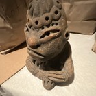 Vintage Taino Zemi Style Clay Figurine Caribbean Tribal From Lmk Art 5   