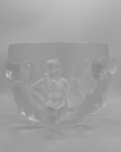 Lalique France Luxembourg Cherub Center Piece Bowl