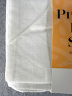 Wealuxe Flour Sack Dish Towels 28  x 28   White Towels 12 Pack 100  Cotton New