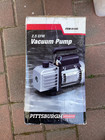 Pittsburgh Automotive 61245 2 5 Cfm 120 V Corded Vacuum Pump