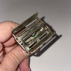 Vintage E2 Gillette Fatboy Adjustable Safety Razor Double Edge Usa Pat Pend