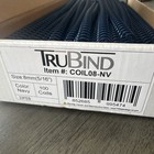 100 Pack Plastic Spiral Binding Coils 5 16 8mm 90 Sheet Capacity Navy