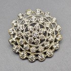 Lot Of 4 Antique Buttons Rhinestone Paste Stones Victorian   Art Deco