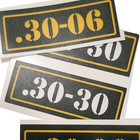 Ammo Can Sticker Caliber Labels Box  pick Your Caliber  Decal