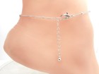 Pineapple Charm Anklet Ankle Bracelet Silver Plated New