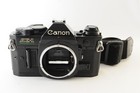 Canon Ae-1 Program 35mm Slr Film Camera Black Body Only From Japan  327a