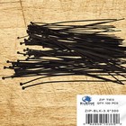 Us Seller   Lot Of 100 New 11 8   Black Heavy Duty Cable Wire Zip Set Wire Ties