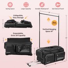 Remeit Dance Bag With Garment Rack 28  Dance Costumes Rolling Garment Bags Kids