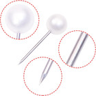 100pcs Sewing Pins For Fabric Straight Pins With Faux Pearl Heads For Quilting S