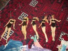 Pert And Pretty Paper Dolls  Vintage Merrill Glamorous 1948 Xtras  Fill-in