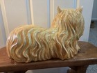 Large Persian Ginger Cat Ceramic Figurine Vintage 75   
