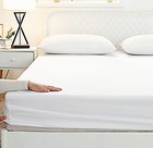 Fitted Sheet Queen - Hotel Luxury Bottom Fitted Sheets Only - 100  Cotton Fit   