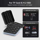 Yottamaster Protective Case For Memory Card Micro Sd Sdhc Box Holder Storage