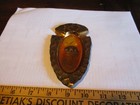Vintage Yosemite National Park California Metal Arrowhead Bear Souvenir Ashtray