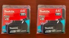 2x 18v 6 0ah Bl1860b Lxt Li-ion Batteries W  Led   Fits Makita Tools   Sealed