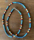 Native American Turquoise Heishi Necklace