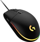 Logitech G203 Prodigy Rgb Wired Gaming Mouse     Black