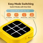 Handheld Electronic Tic Tac Toe Brain Game Memory Reaction Gift Toy For Kids